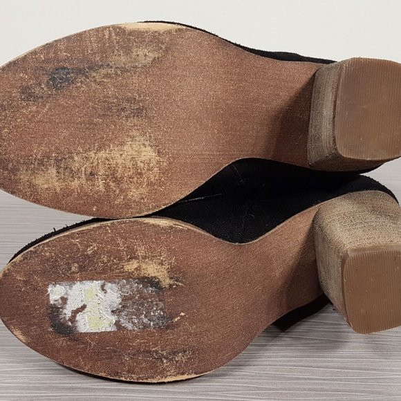 BP 'Tandem Bootie' Black Suede Womens Size 5 M - Picture 6 of 6